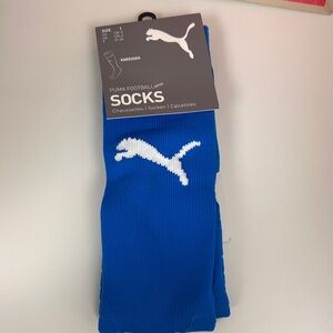 Puma Youth Soccer Socks - Team Liga Blue size 13-3 NWT